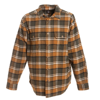 Woolly Men's 7 oz. Flannel Navy/Stripe/Blk